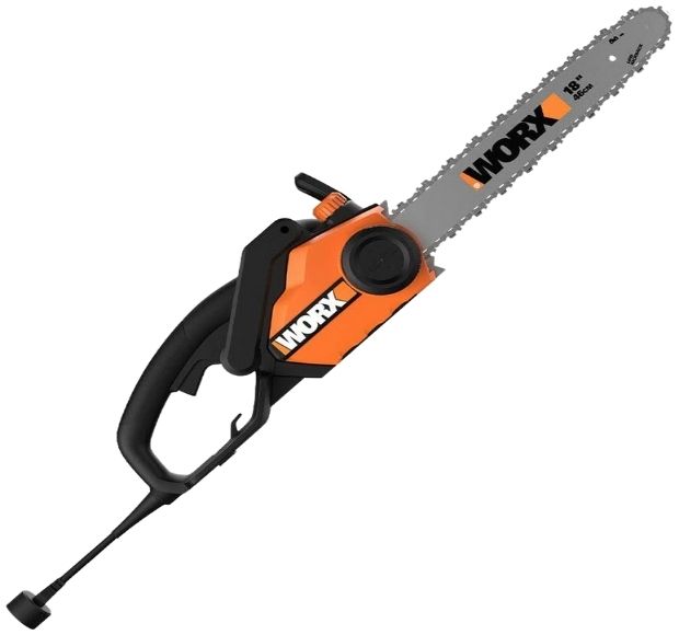 worx 15 amp 18 in corded electric chainsaw