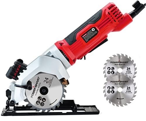 Corded Circular Saw with Laser Cutting Guide
