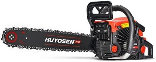 HUYOSEN 54.6CC 2-Cycle Gas Powered Chainsaw